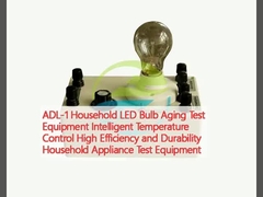 ADL-1 Apparecchiature di prova di invecchiamento delle lampadine a LED per uso domestico Controllo intelligente della temperatura Alta efficienza e durata Apparecchiature di prova degli elettrodomestici