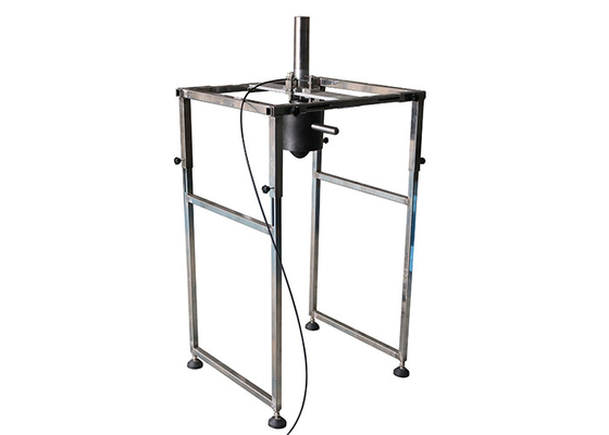Good price Tester di gomma di impatto di emisfero di altezza del rilascio manuale 100MM in linea