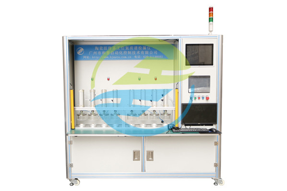 Good price Ceramic Component Multi-Station Helium Mass Spectrometer Rilevatore di perdite Allarme Tasso di perdita 1*10-8 pa·m/s in linea