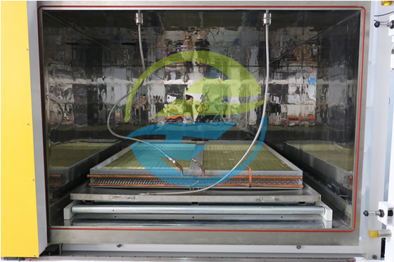 Good price Sistema di rilevamento delle perdite di elio per condizionamento d'aria scambiatore di calore camera a vuoto apparecchiatura di prova delle perdite HJ-099 in linea