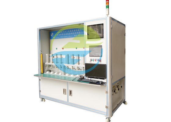 Good price Tempo di ciclo di produzione ≥ 500 pcs/h Equipaggiamento di prova delle perdite per lo spettrometro di massa di elio a componenti ceramici multistazione in linea