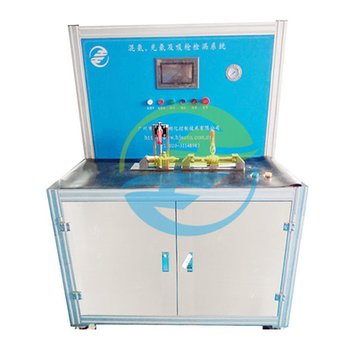 Good price Attrezzatura per la prova delle perdite con iniezione di elio Attrezzatura per la prova delle perdite ad alta precisione 3,0 MPa Rilevazione della pressione Risposta rapida 1,44 E-4 Mbar.l/s 2 minuti Tempo di ciclo 2,2 g/anno Precisione di prova delle perdite in linea