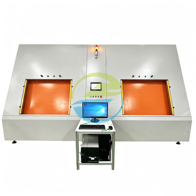 Prezzo buono Equipaggiamento di prova delle perdite di elio in camera a vuoto ad alta precisione per evaporatori e condensatori. Soluzione di rilevamento delle perdite industriali certificata ISO 20485 in linea