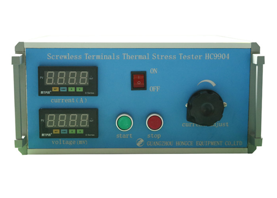 Good price Attrezzatura di prova dell'incavo della spina del tester di stress termico dei terminali di AC220V Screwless in linea